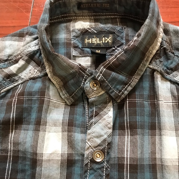 Helix Athletic fit button down shirt - Picture 2 of 2